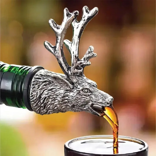 Elk Head Mouth Wine Spout